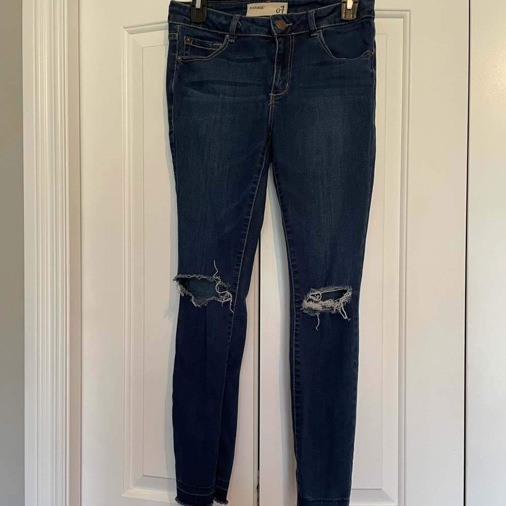 Garage Denim Distressed Jeans